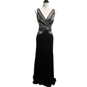 NWT! J. Ribkoff Couture | Evening Maxi Gown | Small